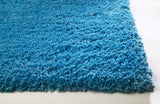 8'x10' Highlighter Blue Indoor Shag Rug