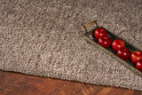 8' x 10' Polyester Beige Heather Area Rug