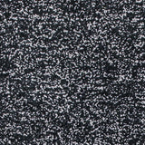 8' x 10' Polyester Black Heather Area Rug