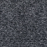 8' x 10' Polyester Black Heather Area Rug