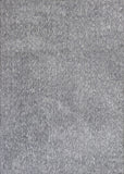 8' x 10' Polyester Grey Heather Area Rug