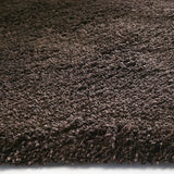 8' x 10' Polyester Espresso Area Rug