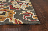 7' x 9' UV treated Polypropylene Taupe Area Rug