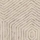 8' x 10' Wool Ivory Area Rug
