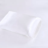 Satin Casual 100% Polyester Satin 6pcs Sheet Set in White