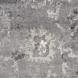 7' x 9' Polypropylene Grey Area Rug