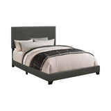 Boyd Casual Upholstered Bed with Nailhead Trim