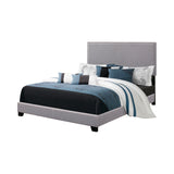 Boyd Casual Upholstered Bed with Nailhead Trim