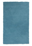 8'x11' Highlighter Blue Indoor Shag Rug