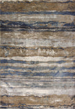 Viscose Ivory or Blue Area Rug