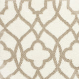 7 x 10 Microfiber Ivory or Beige Area Rug