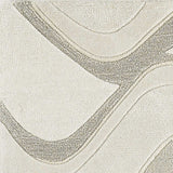 8' x 10' 6 Wool Ivory Area Rug