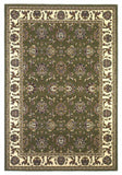 9' x 13' Polypropylene Green or Ivory Area Rug