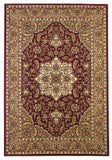 9' x 13' Polypropylene Red or Beige Area Rug