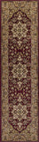 9' x 13' Polypropylene Red or Beige Area Rug