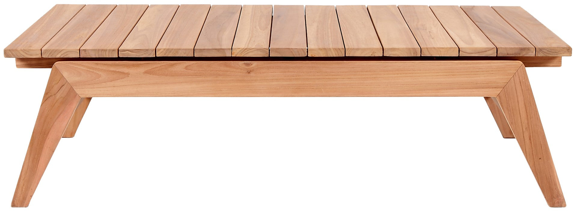 Tahiti Teak Wood Outdoor Coffee Table - Thumbnail 4