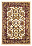 Polypropylene Ivory or Red Area Rug