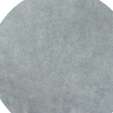 6' Blue Heather Round Indoor Shag Rug