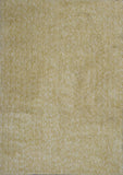 5' x 7' Yellow Heather Plain Indoor Area Rug