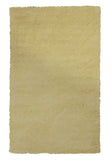 5'x7' Canary Yellow Indoor Shag Rug