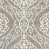 7' x 11' Silver Geometric Mosaic UV Treated Indoor Area Rug