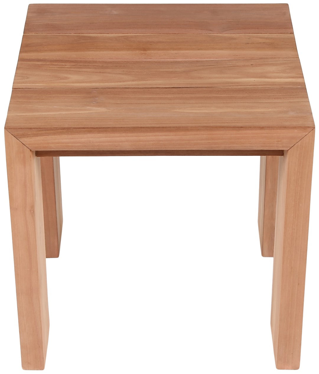 Tulum Teak Wood Outdoor End Table - Thumbnail 5