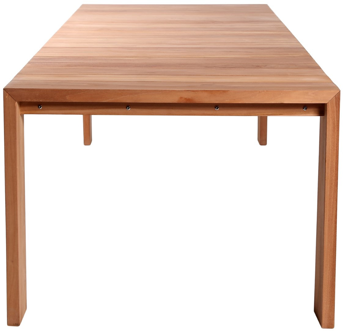 Tulum Teak Wood Outdoor Dining Table - Thumbnail 5