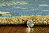 5' x 8' Wool Midnight Area Rug