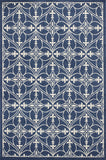 2' x 3' Denim Classical UV Treated Accent Rug