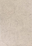 2' x 4' Wool Ivory Area Rug