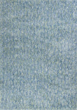 2' x 4' Polyester Seafoam Heather Area Rug