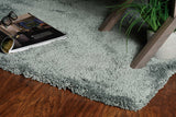 2' x 4' Polyester Slate Area Rug