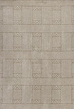 3' x 5' Beige UV Treated Polypropylene Area Rug