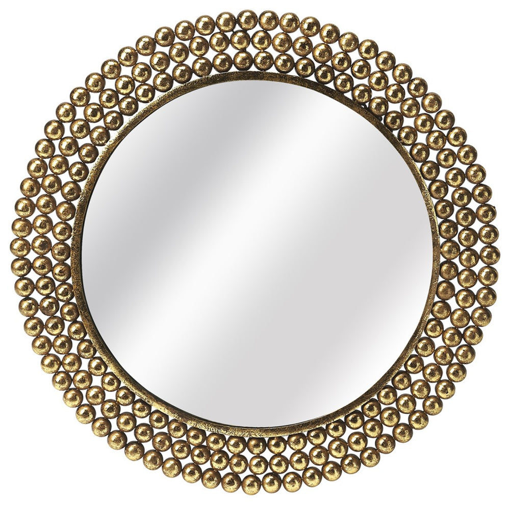 Butler Specialty Tiny Bubbles Antique Gold Wall Mirror 3538226