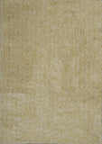 3' x 5' Yellow Heather Plain Area Rug