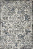 3' x 5' Ivory Medallion Area Rug