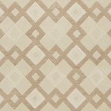 2' x 7' Ivory Diamond Tiles Wool Runner Rug