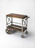 Butler Specialty Merrill Metal & Wood Bar Cart 3541330