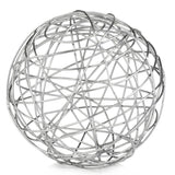 12' x 12' x 12' Silver Extra Large Wire Sphere