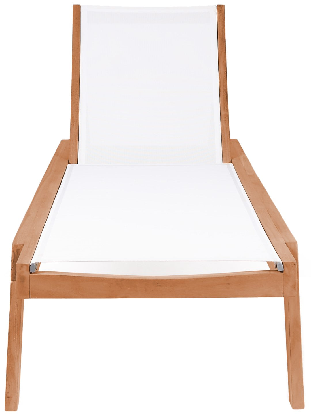 Tulum Teak Outdoor Chaise Lounge Chair - Thumbnail 2