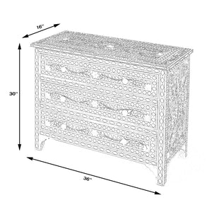 Butler Specialty Victoria Mother Of Pearl Drawer Chest 3559318