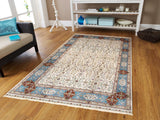 Pasargad Hereke Collection Hand-Knotted Pure Silk Area Rug 035734-PASARGAD