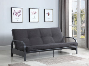 Contemporary Futon Frame Dark Grey