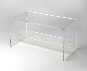 Butler Specialty Crystal Clear Acrylic Bench 3607335