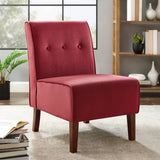 COCO ACCENT CHAIR - RED