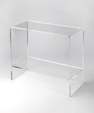 Butler Specialty Crystal Clear Acrylic Console Table 3610335