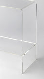 Butler Specialty Crystal Clear Acrylic Console Table 3610335