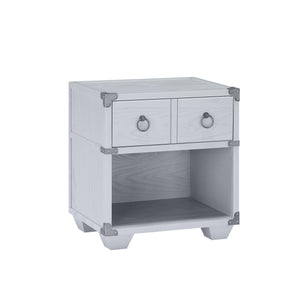 Orchest Transitional/Industrial Nightstand Frame: Gray 36128-ACME