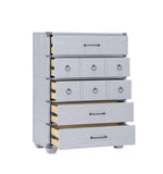 Orchest Transitional/Industrial Chest Frame: Gray 36141-ACME