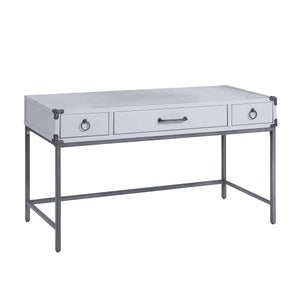 Orchest Transitional/Industrial Writing Desk Frame: Gray 36142-ACME